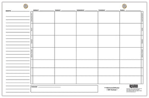 HomeworkMaster Dry Erase Vertical Wall Chart