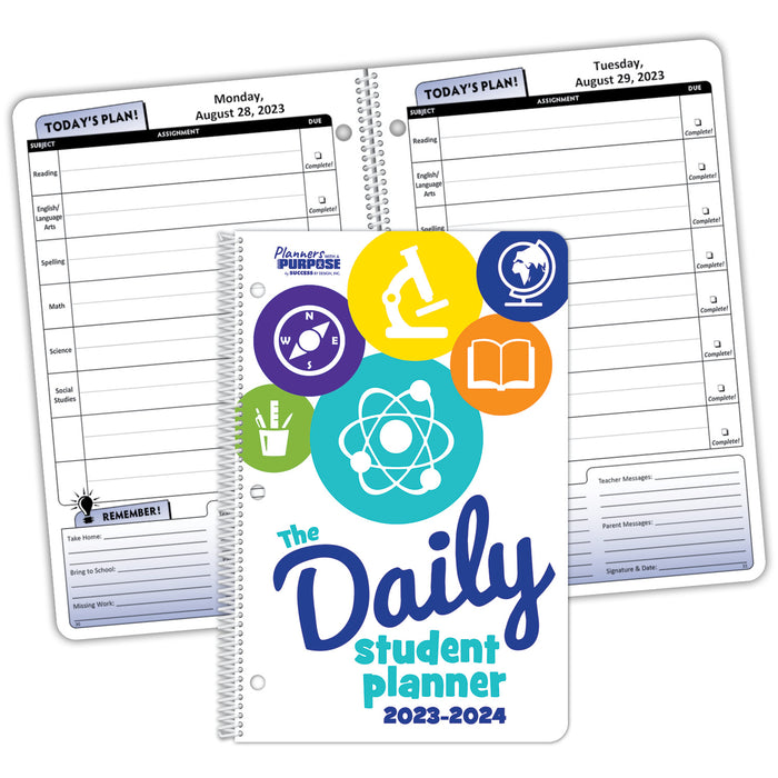 5020D: The Daily Student Planner (DATED) - Clearance