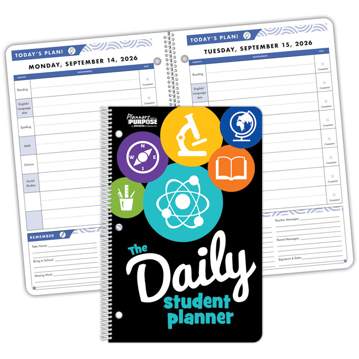 5020D: The Daily Student Planner (DATED) - 2026-2027