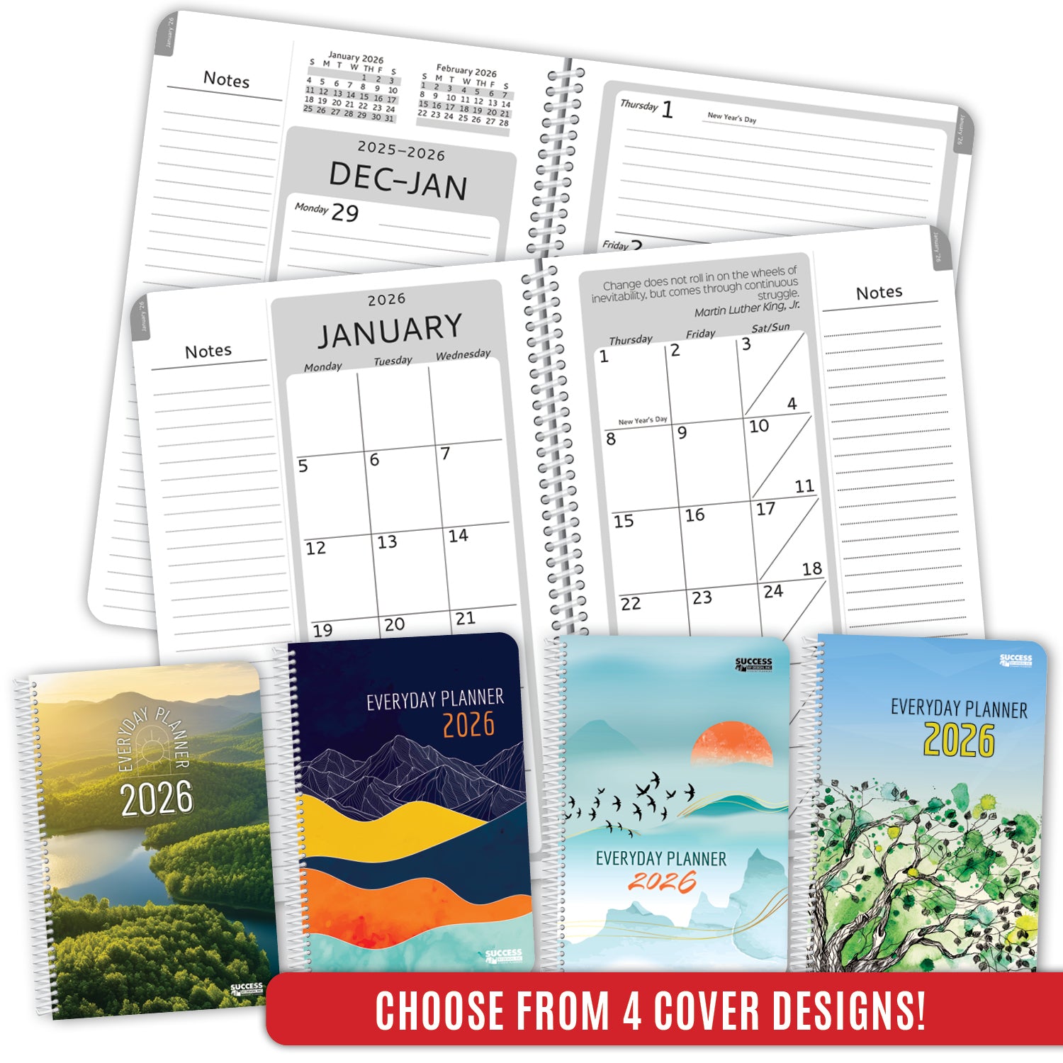 SMI Personal Success Planner(CD付き) 2026 Everyday Planner - Weekly Planner