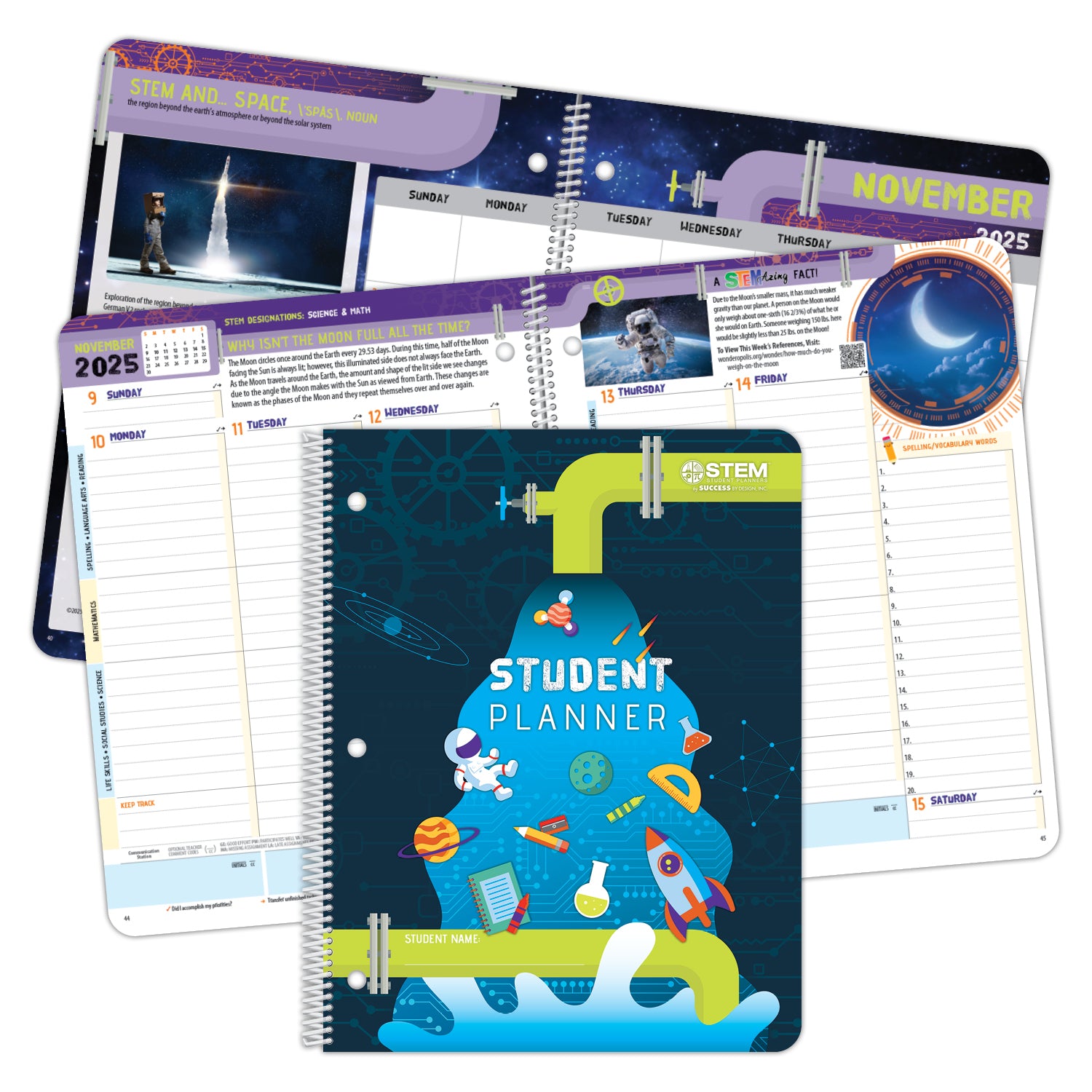 Elementary STEM Student Planner | Success By Design
