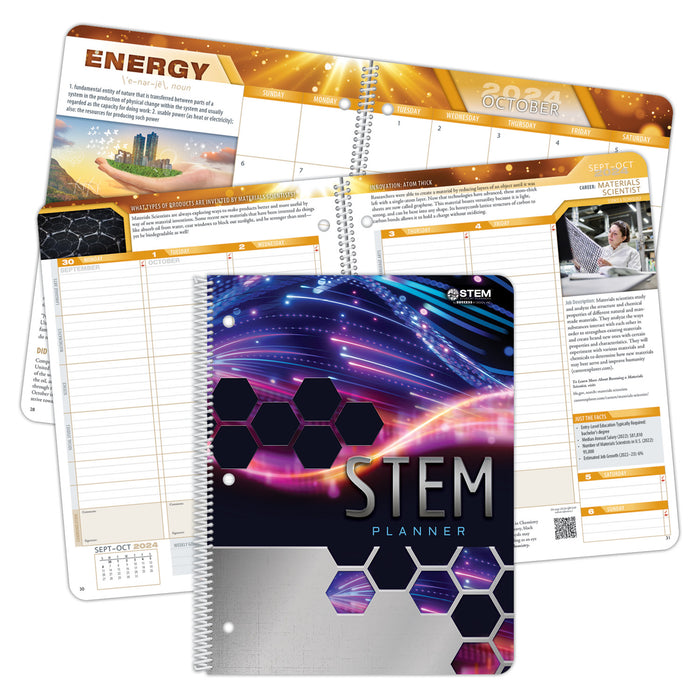 MSTEM: Middle School STEM Student Planner - 2024-2025
