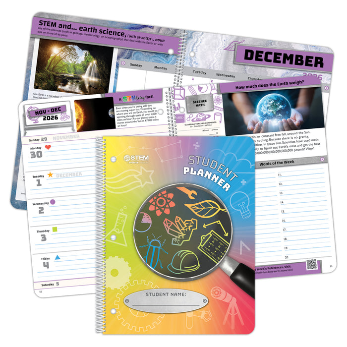 PSTEM: Primary STEM Student Planner - 2026-2027