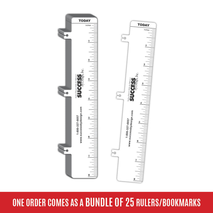 Buy A Sturdy Plastic Ruler / Bookmark Combined