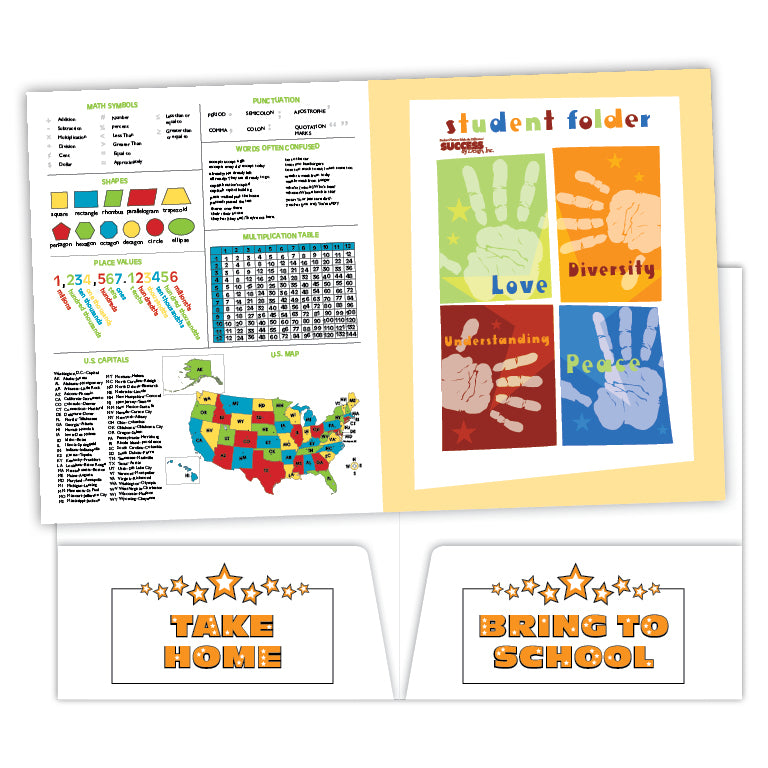 Student Folders for Schools | Success by Design, Inc.