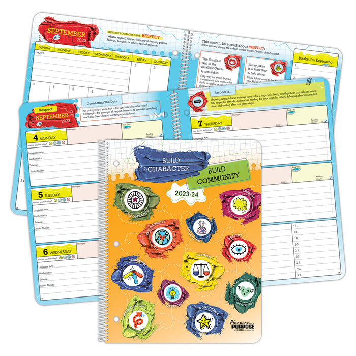2020D: Build Character...Build Community Student Planner - CLEARANCE
