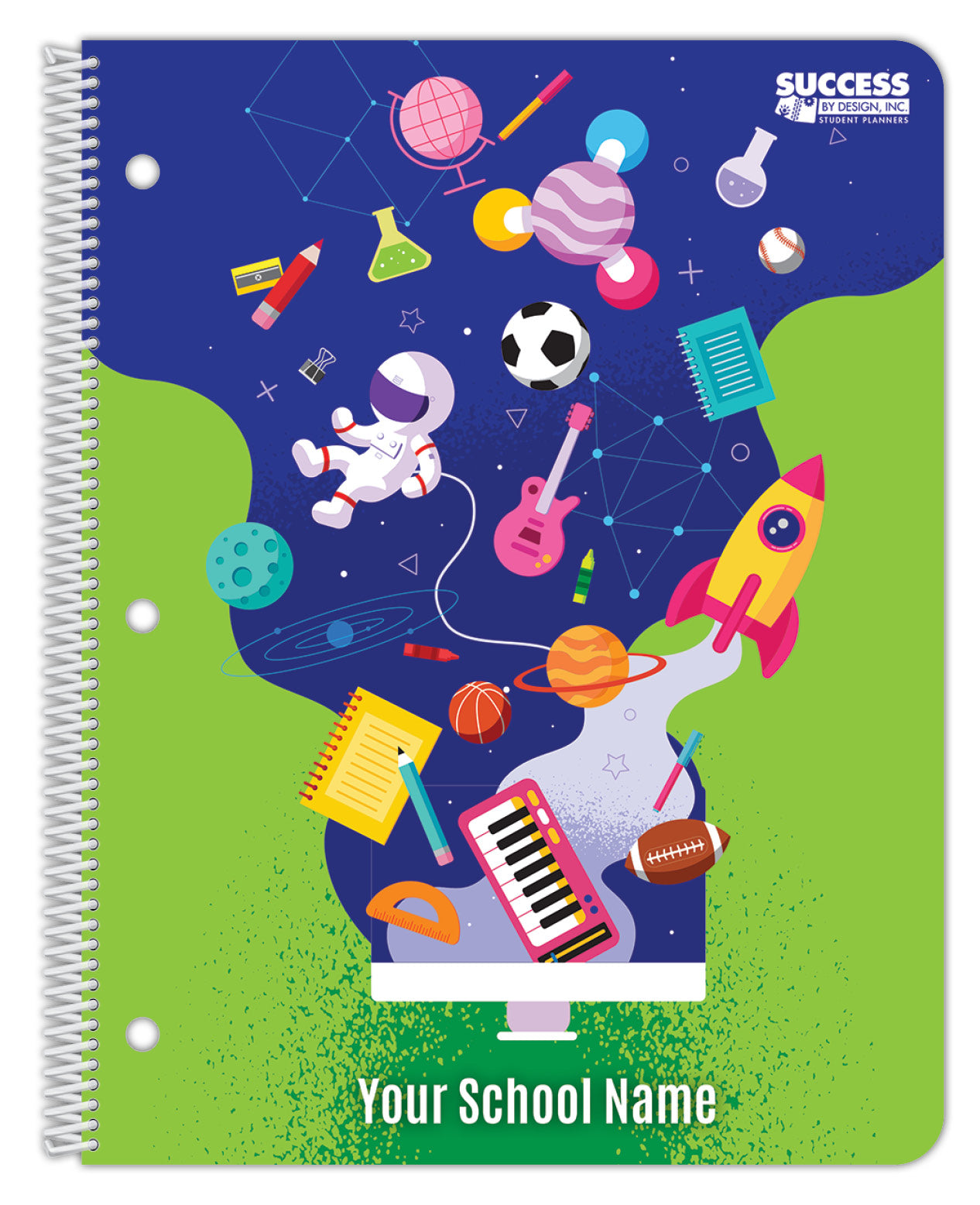 SMI Personal Success Planner(CD付き) CC131 Custom Student Planner Covers | Success By Design